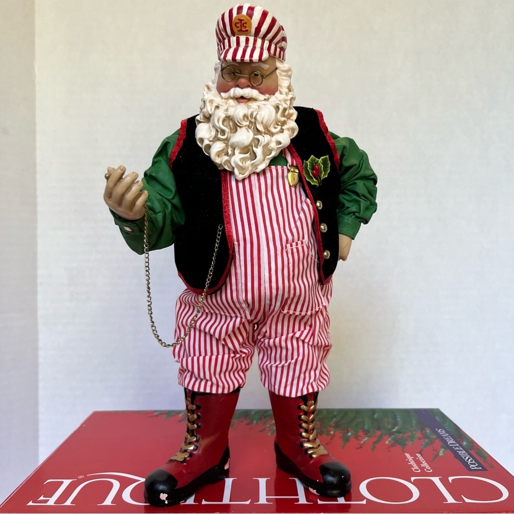 Clothtiques Possible Dreams 2000 Jingle Journey 15105 Watch Santa Figurine